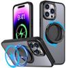 360 Rotating Stand Phone Case IPhone 16 Pro Max 15 14 13 12 11 Shockproof Protective Cover