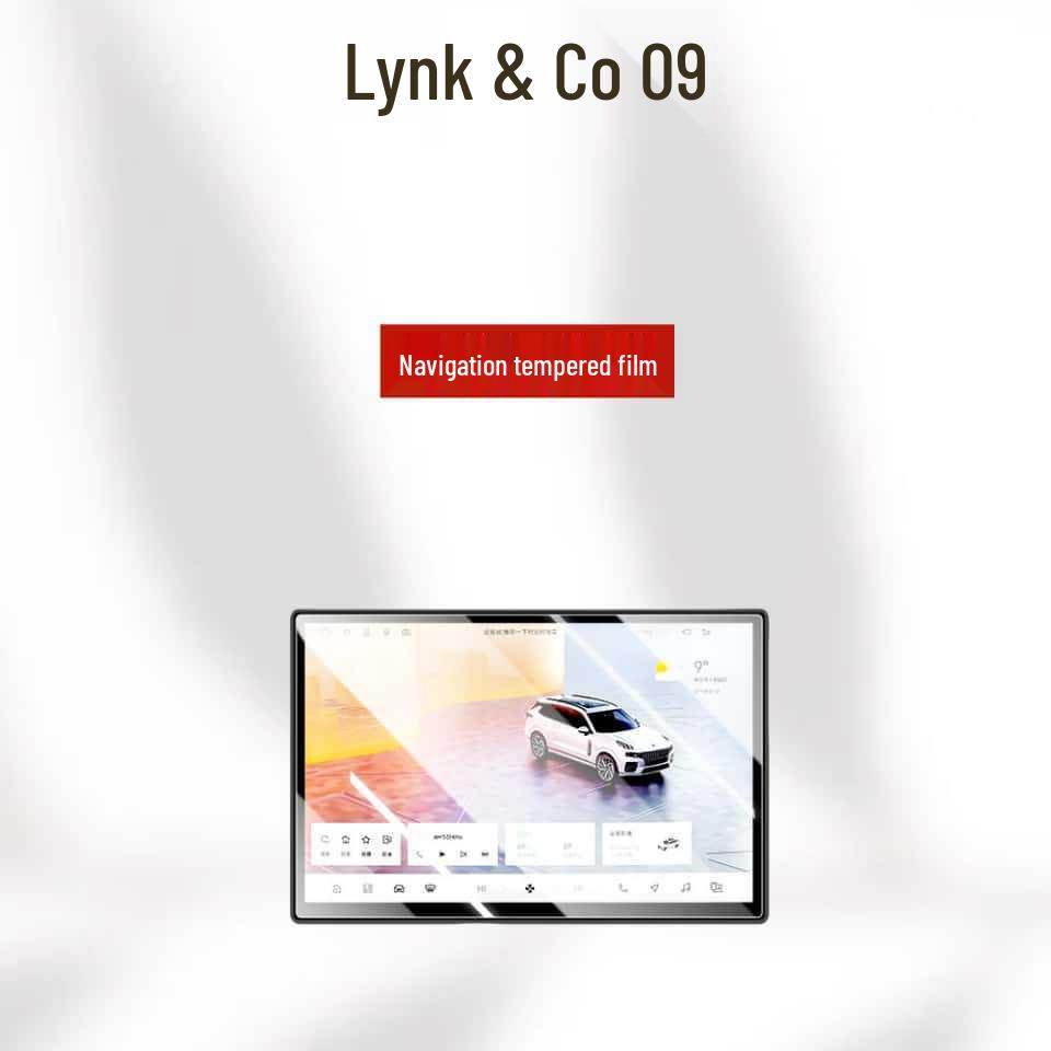 

Tempered Film for Lynk & Co 09 Center Console Navigation and Instrument Panel