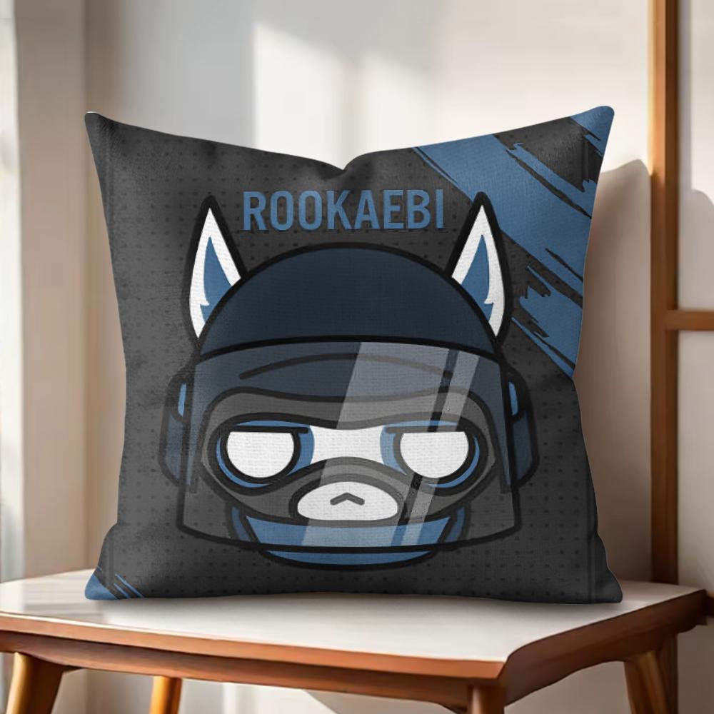 Game DDOKKAEBIS Cushion Cover Natural Linen Organic Fabric DoubleSided Printing Couch Pillow Covers Home Decor