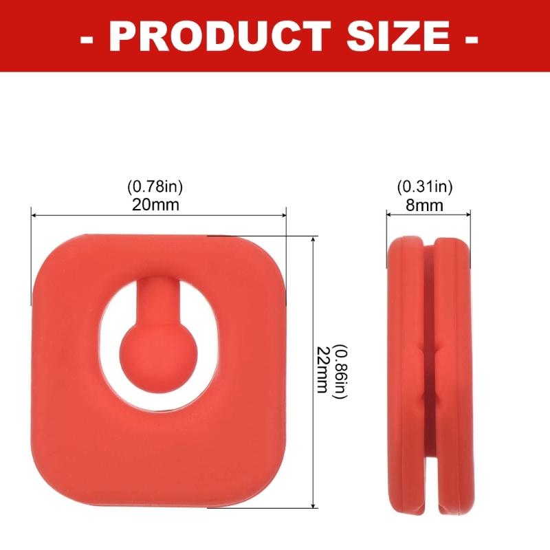 6Pcs Tennis Racket Dampener Tennis Shock Absorbers Soft Silicone Racket Dampener to Reduce Vibration Easy to Install