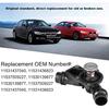 Thermostat For BMW 1999-2006 E46 E39 X5 X3 Z3 Z4 323ci 325i 325xi 330i 525i 530i Thermostat,Thermostat Housing Assembly Replace# 11537509227