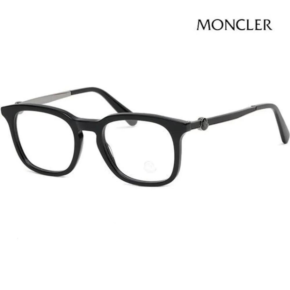 

[Moncler] Eyeglass Frames ML5176 001 Square Horn-rimmed Fashion