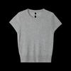 Women's Lyocell Loose Fit Short Sleeve Knit Top