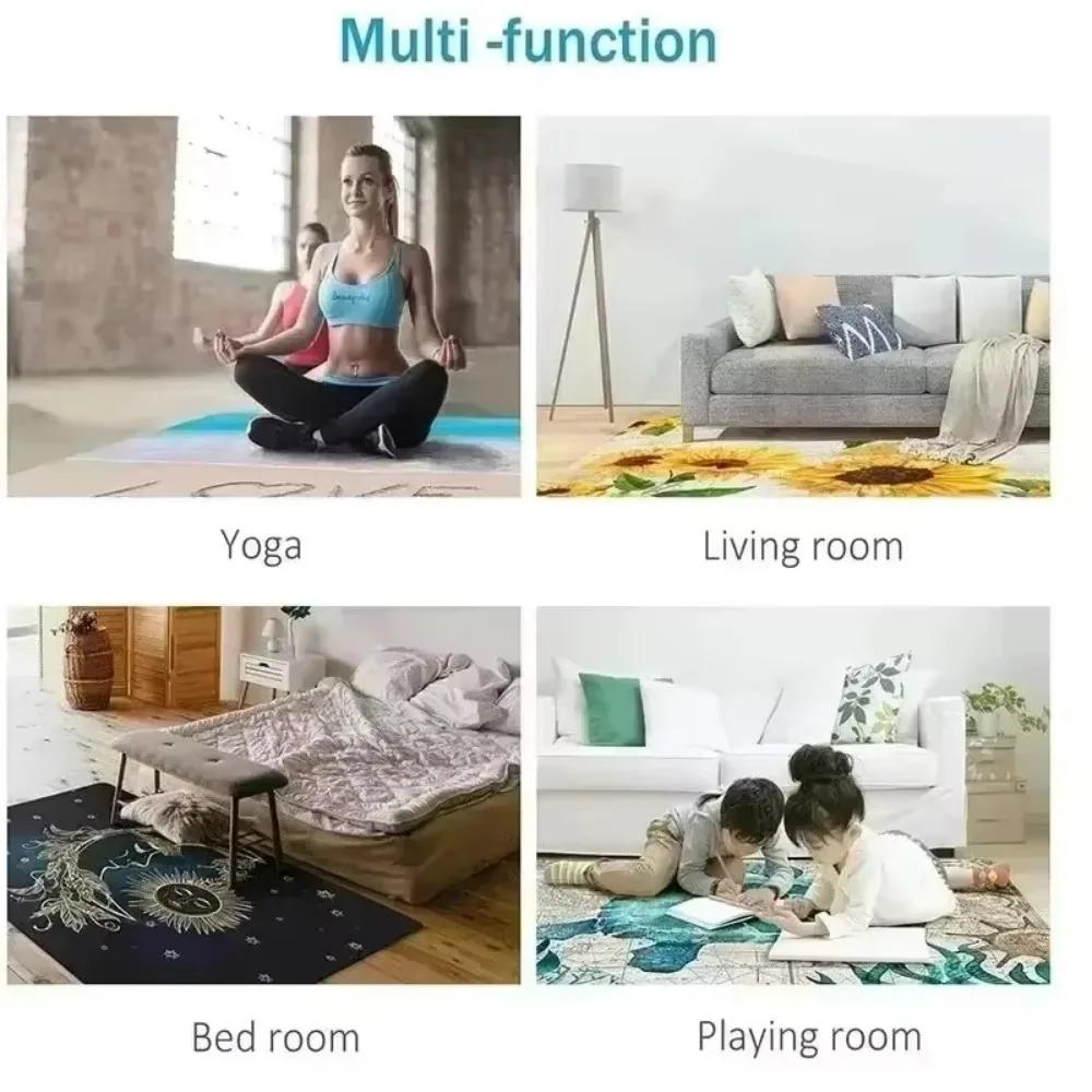 Luxury Black and White Checked Carpet Living Room and Bedroom Non-Slip Floor Mat Lounge Aisle Area Rug Easter Festival Gift