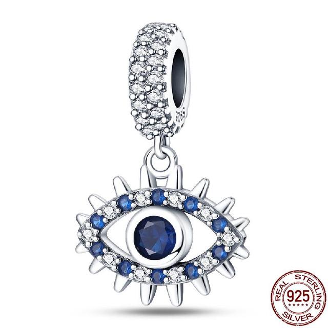 925 Sterling Silver Magic Color Chameleon Luminous Series Beads Suitable Fit Bracelet Charm Ms Jewelry Gift 