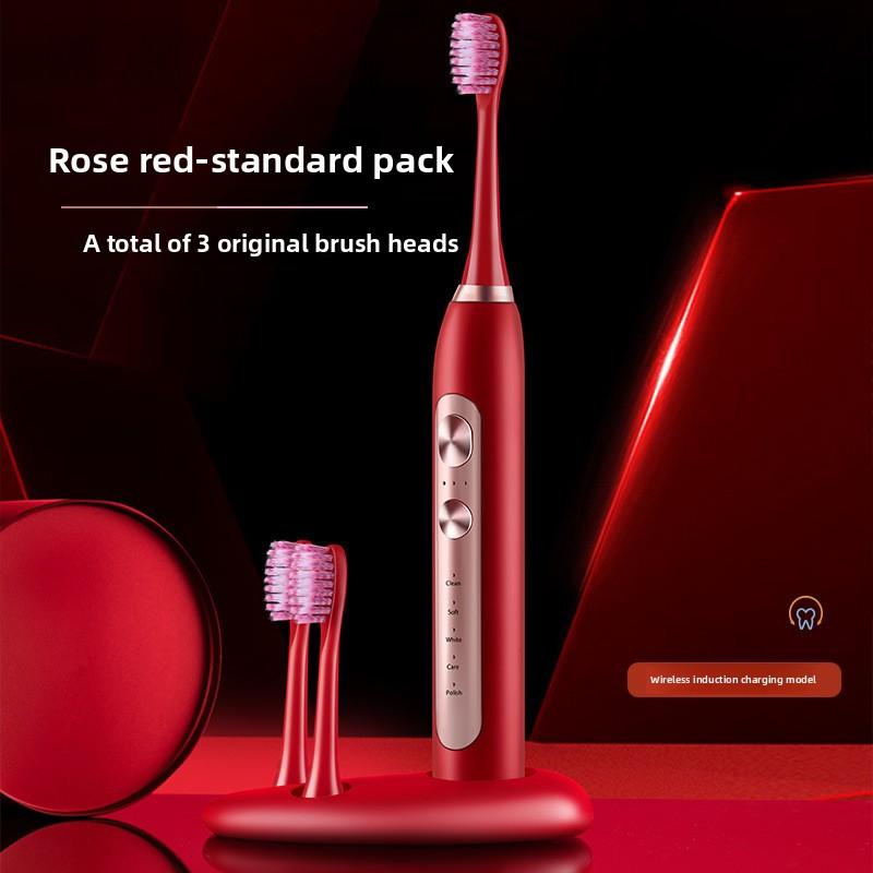 Ultrasonic Electric Toothbrush Induction Adult Rechargeable Vibration Soft Hair