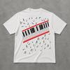 Beat It Piano Keys Shirt, Retro Music Fan Tee, Vintage Pop Graphic T Shirt