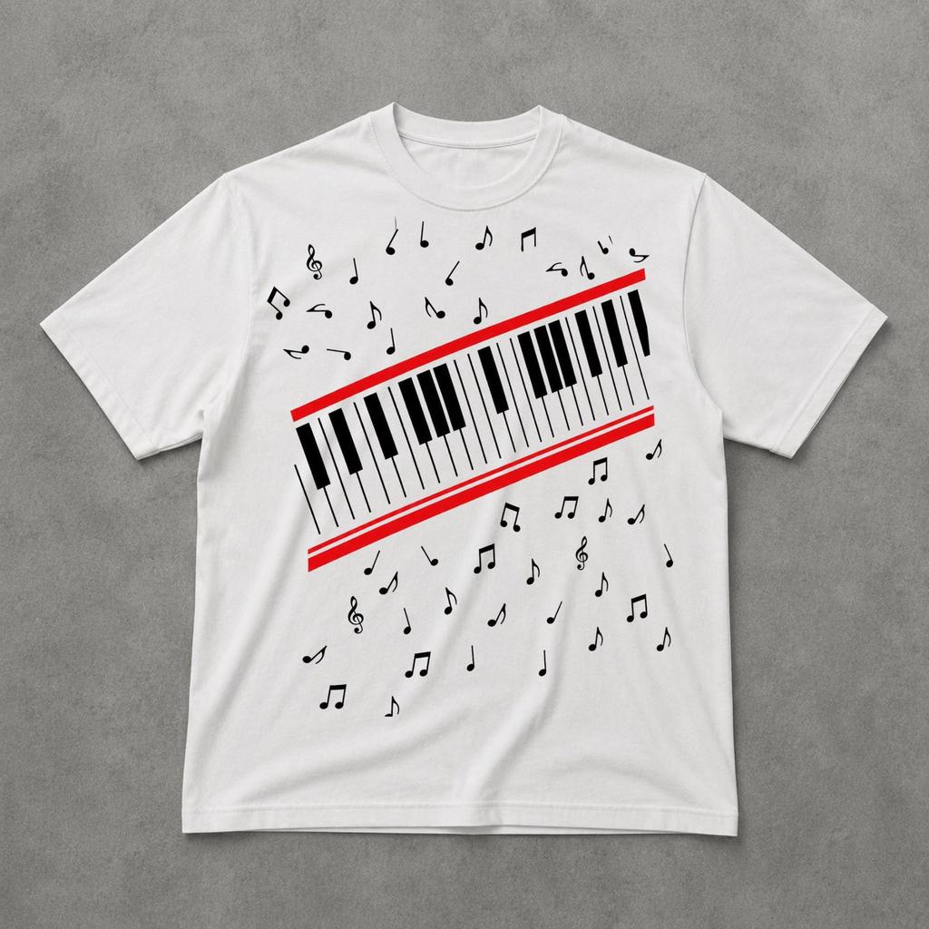 Beat It Piano Keys Shirt, Retro Music Fan Tee, Vintage Pop Graphic T Shirt