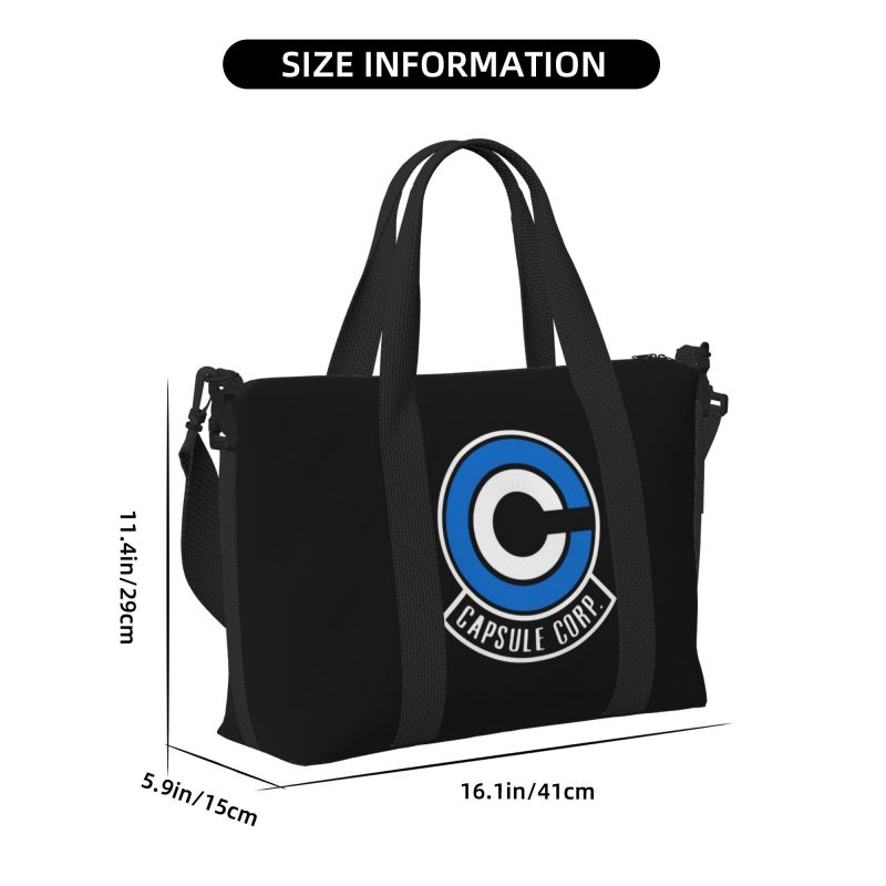 Dragon Capsule Ball Corp Print Travel Duffel Bags Waterproof Foldable Overnight Bag with Shoulder Strap Sport Gym Yoga Bag