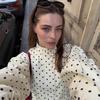 European & American Women's Polka Dot Print Stand Collar Long Sleeve Workwear Jacket