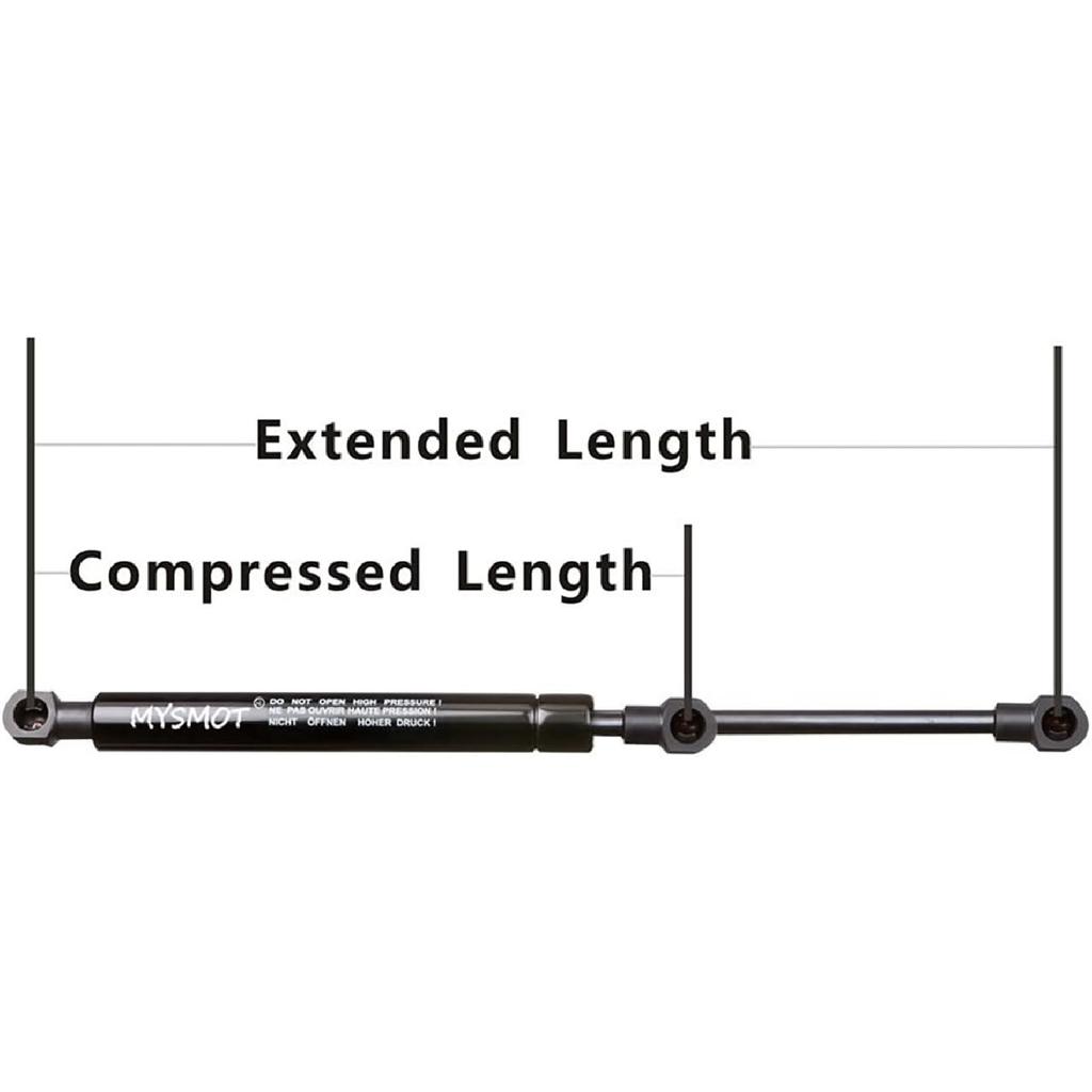 6425 Rear Trunk Lift Supports Shocks Struts Arms Prop Rod Damper Gas Springs for Volkswagen Beetle 2003-2008 Beetle Cabrio 2009-2010 Convertible