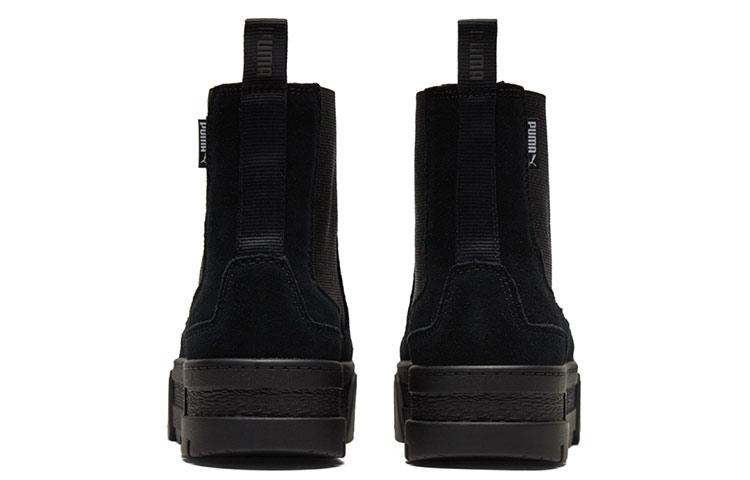PUMA Mayze Chelsea Suede 'Triple Black' Women's 382829-01