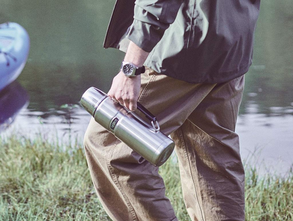 Termoska Outdoor Series Nerezová láhev Nerezová ocel S 1,2 l ROB-001