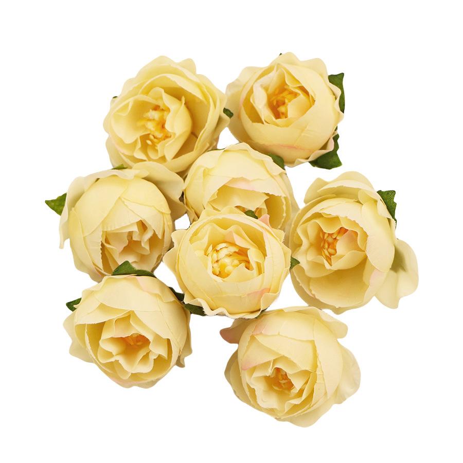 

Имитация цветка Тканевый цветок, Бутон камелии, Материалы для изготовления ювелирных изделий своими руками, Аксессуары для ландшафтного дизайна букета шампанского