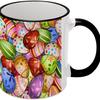 Happy Easter Egg Gnomes Ceramic Coffee Mug Egg Bunny Water Cup