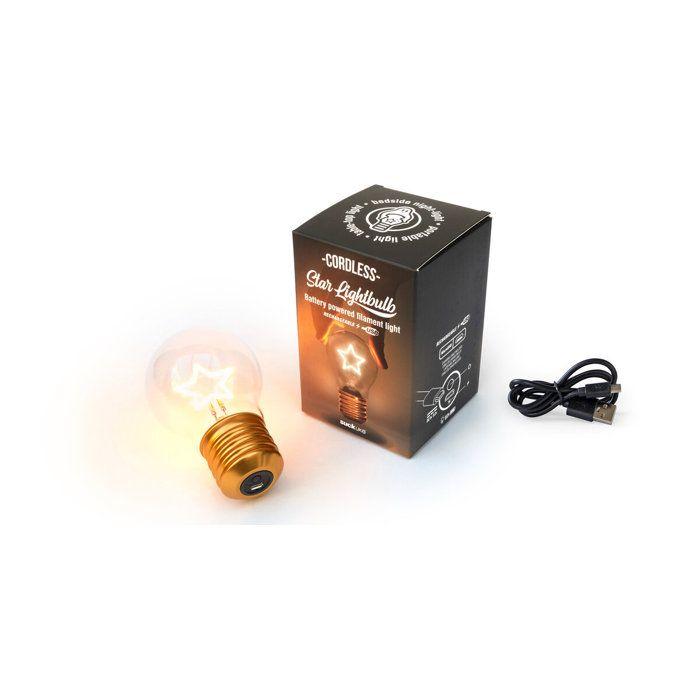 Lampe À Poser - Suck Uk - Star - Multicolore - Verre Et Métal - Rechargeable USB