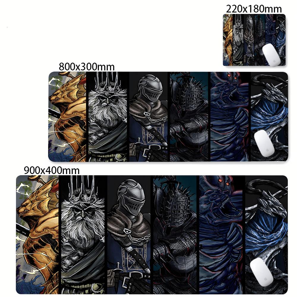 Game Dark Souls 3 Mouse Pad Mouse Pad AntiSlip Rubber Base Extended Desk Mat For Gamers Office Computer Accessories Carpet