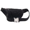 Michael Kors Hudson Striped Color Block Fabric Waist Bag Small Men bags White Burgundy Black 33U2LHDC7J-163