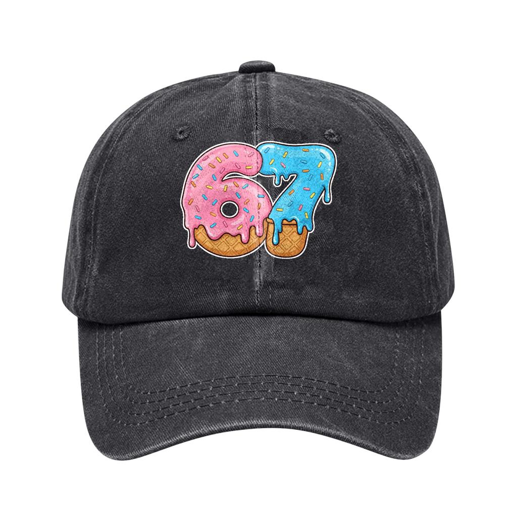 Fashionable Print Men's And Women's Adjustable Baseball Caps