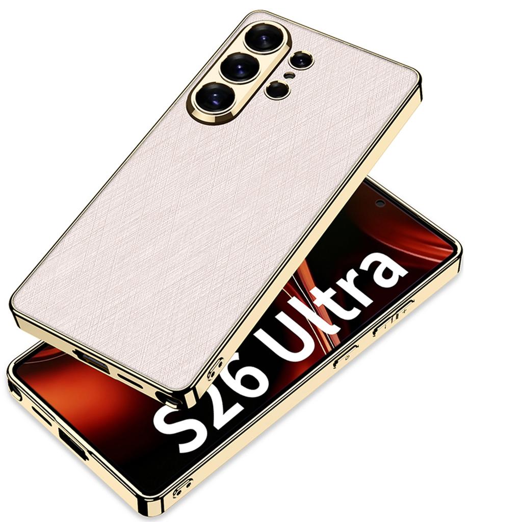 GKK For Samsung Galaxy S26 Ultra Case Electroplated PC + PU + TPU Phone Back Cover
