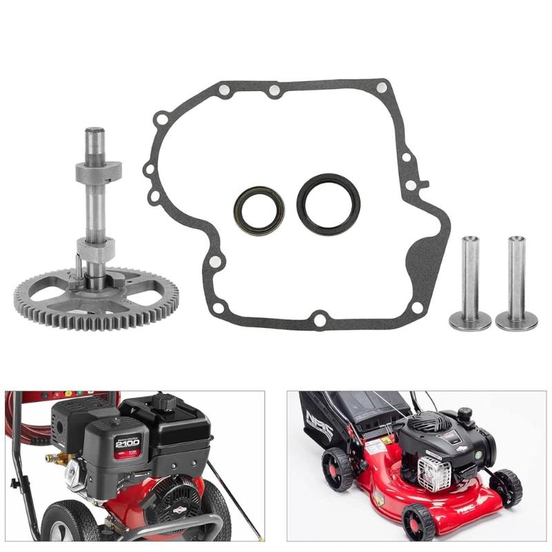 Lawnmower Camshaft Replacement Kit For 84005207 793880 793880 697110 795387 Engines With Oil Seal And Crankcase Gaskets