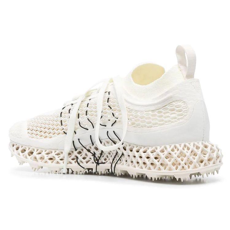 Adidas Y-3 Runner 4D Halo Off White Unisex Sneakers Cream Black IE4854