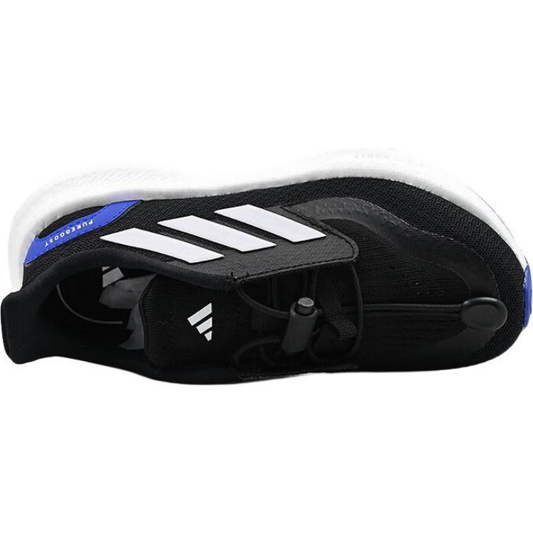 Adidas Pureboost 5 Comfortable Versatile Non-Slip Wear-Resistant Low-Top Running Shoes Kids Sneakers Black JH6233