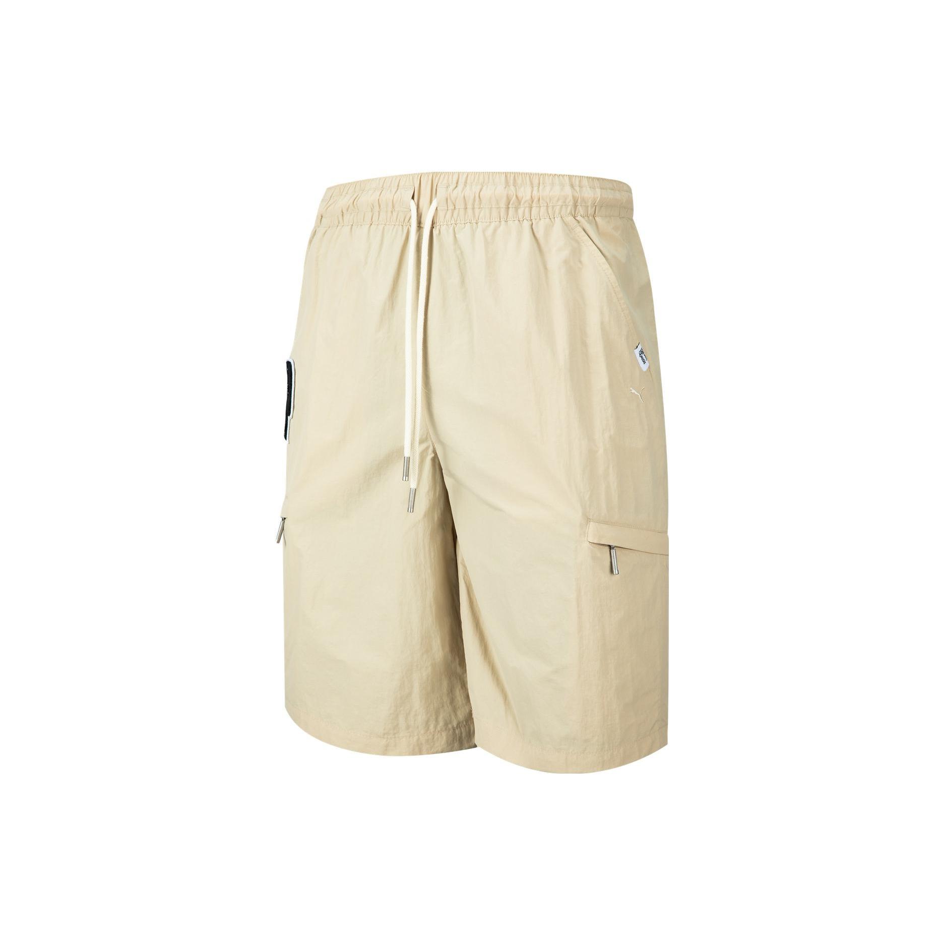 

Новые повседневные шорты PUMA Унисекс Овсяный 539659-88 XS