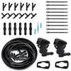 Front Windshield Wiper Washer Spray Jet Nozzle For Jeep Grand Cherokee WK2 2011-2019 Liberty KK Commander Dodge Nitro Durango