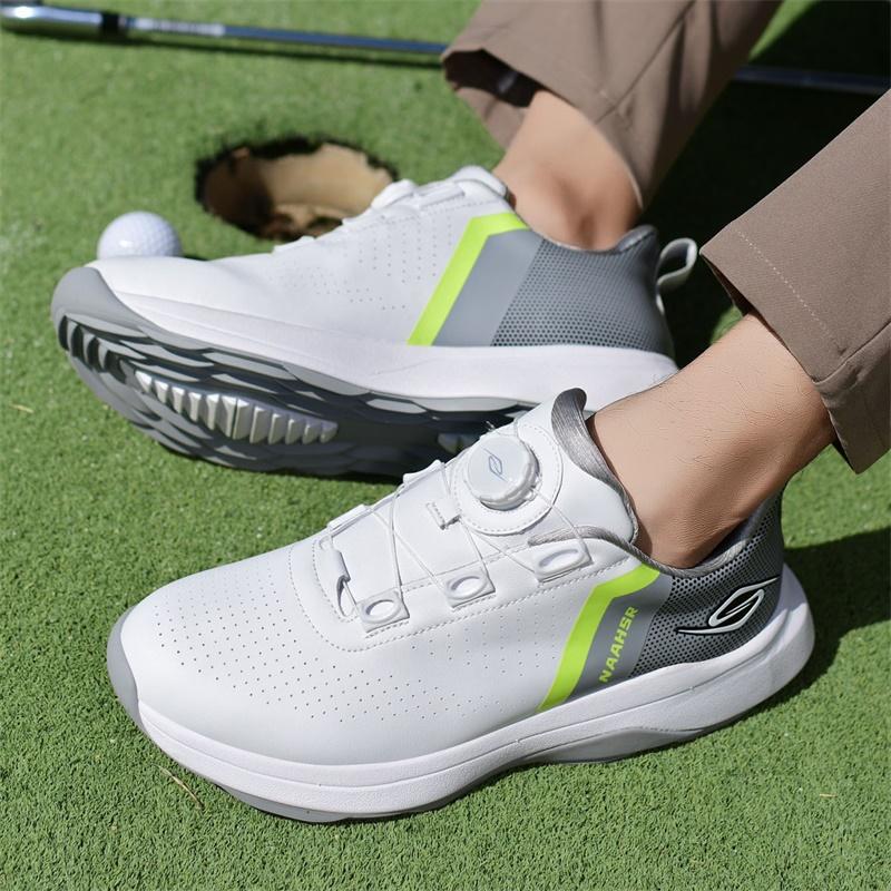 Comfortable Breathable Simple Casual Shoes Air-Cushioned Sole for Outdoor Cycling And Golfing