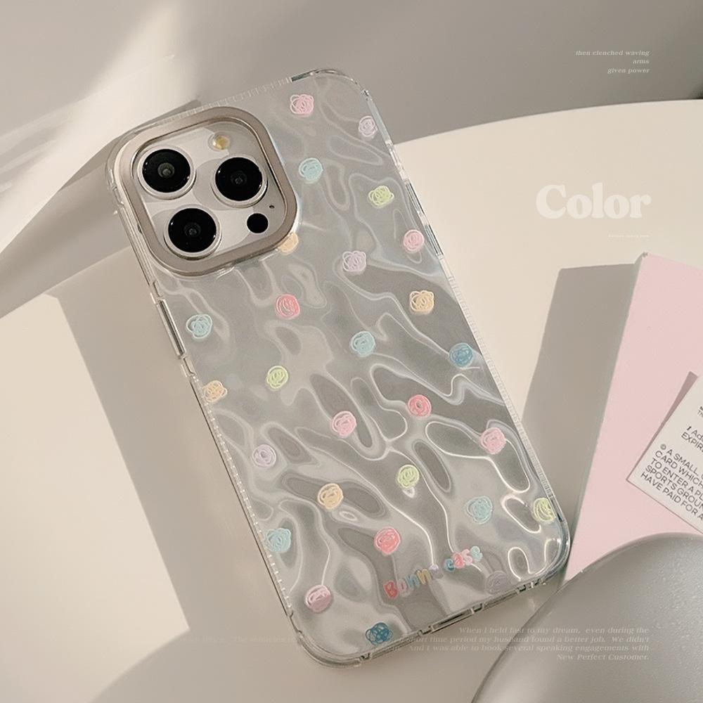 Color polka dot phone case