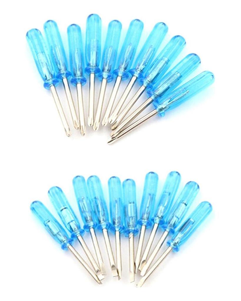 10-teiliges Reparaturwerkzeug-Set für Zuhause, kleiner magnetischer Präzisions-Flachkopf-/Phillips-Schraubendreher