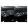 For Dodge Challenge 2015 2016 2017 2018 2019 2020 21 Accessories Carbon Fiber Interior Headlight Switch Panel Decoration Sticker