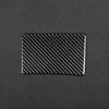 For Cadillac XTS 2013- Carbon Fiber Central Armrest Box Rear Storage Panel Decoration Cover Car Accessories Interior Sticker