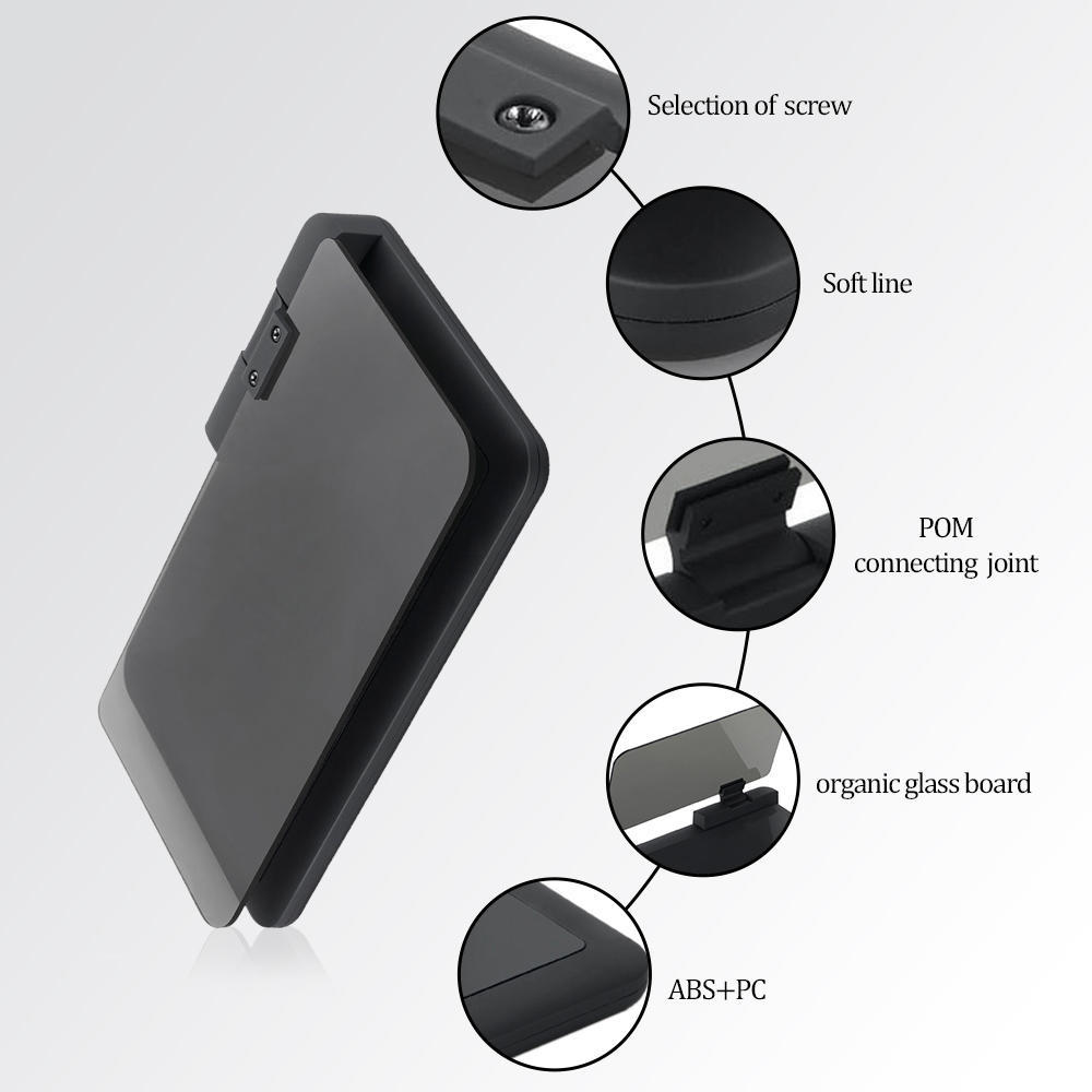 Universal Car HUD Navigation Bracket GPS Mobile Phone Holder Big Screen HD Reflection Projector