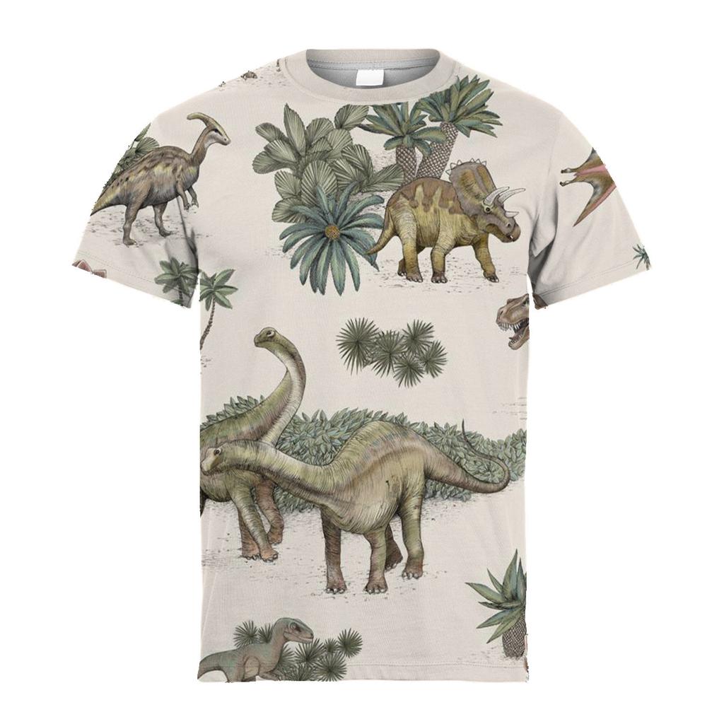 Kids Girl Boy Clothes Dinosaur T-Shirt Summer Short Sleeve Tees Boy Clothes Casual Comfy T Shirt Tops Children's Clothing