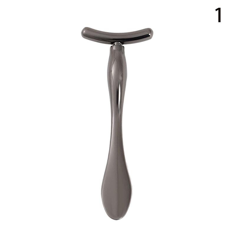 Eye and Face Cream Applicator – Alloy Beauty Spoon with Roller for Facial Massage, Lifting, and Anti-Wrinkle Skincare