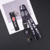 URDV7 Car Keychain Neck Wear ID Card Pass Lanyard Nylon Long Keyring Ribbon For KIA Ceed Sportage Cerato Sorento Optima Picanto Niro