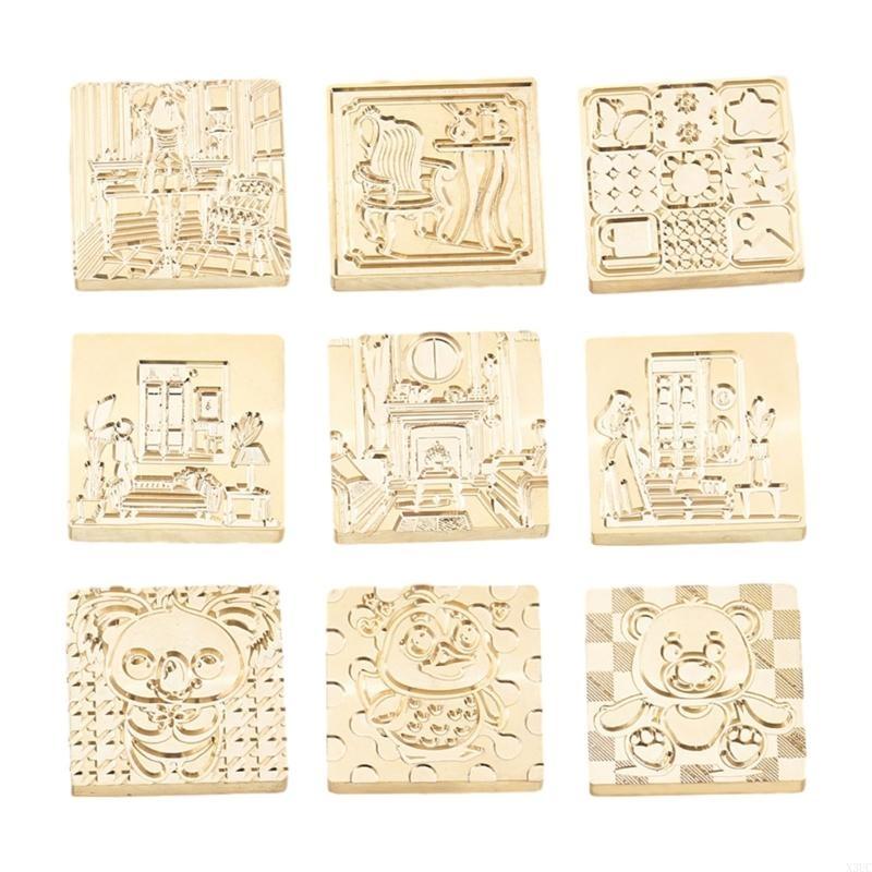 Bear Sealing Wax Stamp Animal Series Wax Seal Stamp for Card Gift Wrapping Decor X3UC