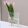 Acrylic Book Design Flower Jar Powerful Substance Prevents Accidents in Family Condition Safe for Child Pet Friendly
