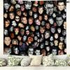 Leonardo DiCaprio Wall Tapestry Aesthetic Wall Hanging Printed Fabric Blanket Decorative Tapestries for Bedroom Living Room Home Decor