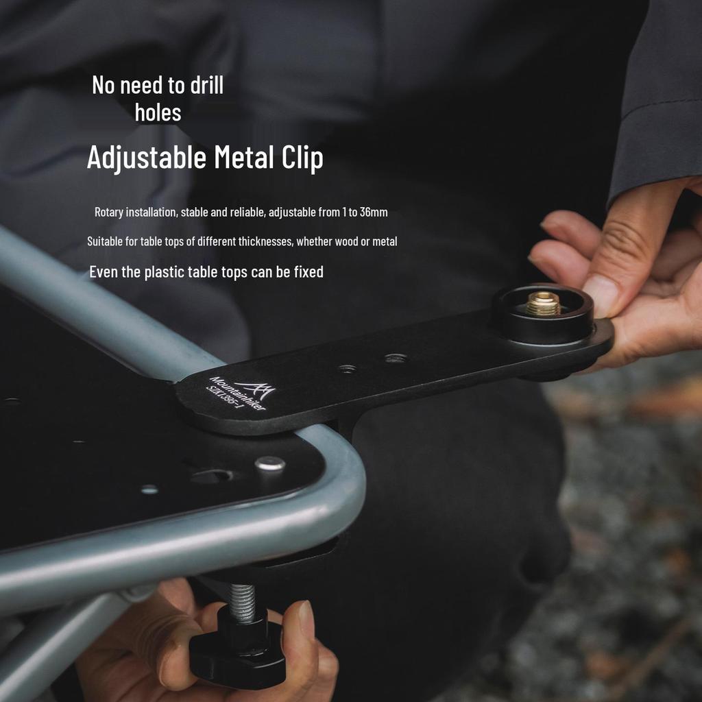 Portable Clip-On Outdoor Camping Desk Extension