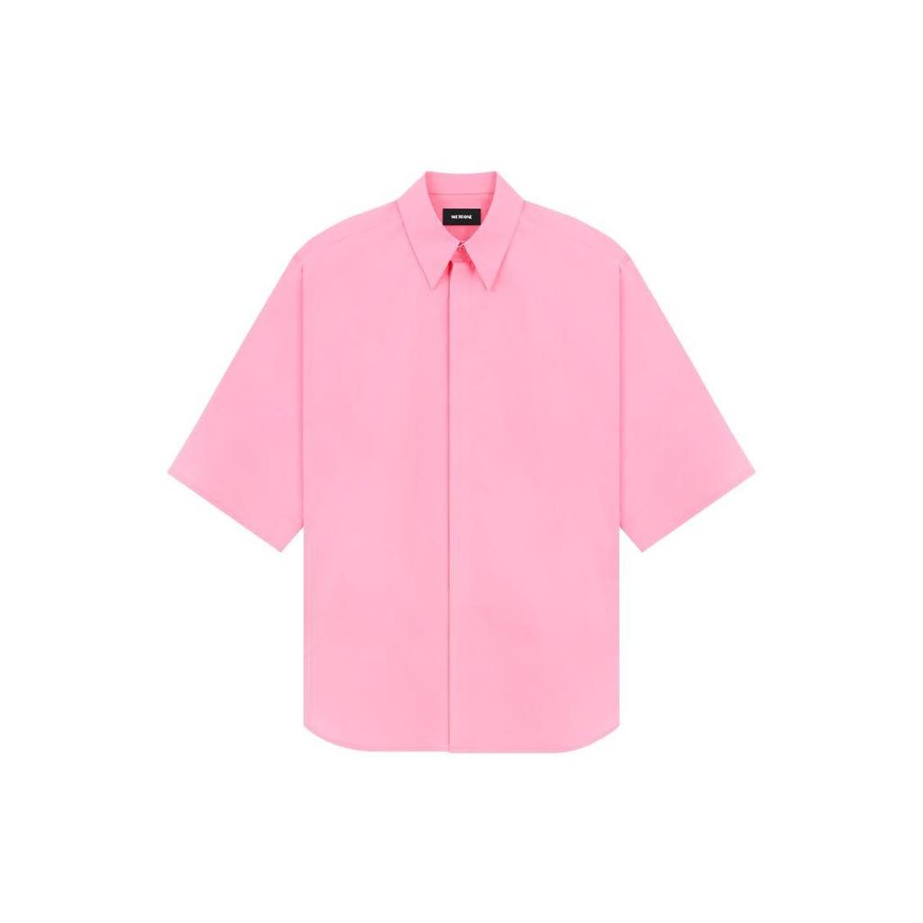 WE11DONE SS23 Short Sleeved Shirt Men's Pink WD-SH1-23-213-M-PK