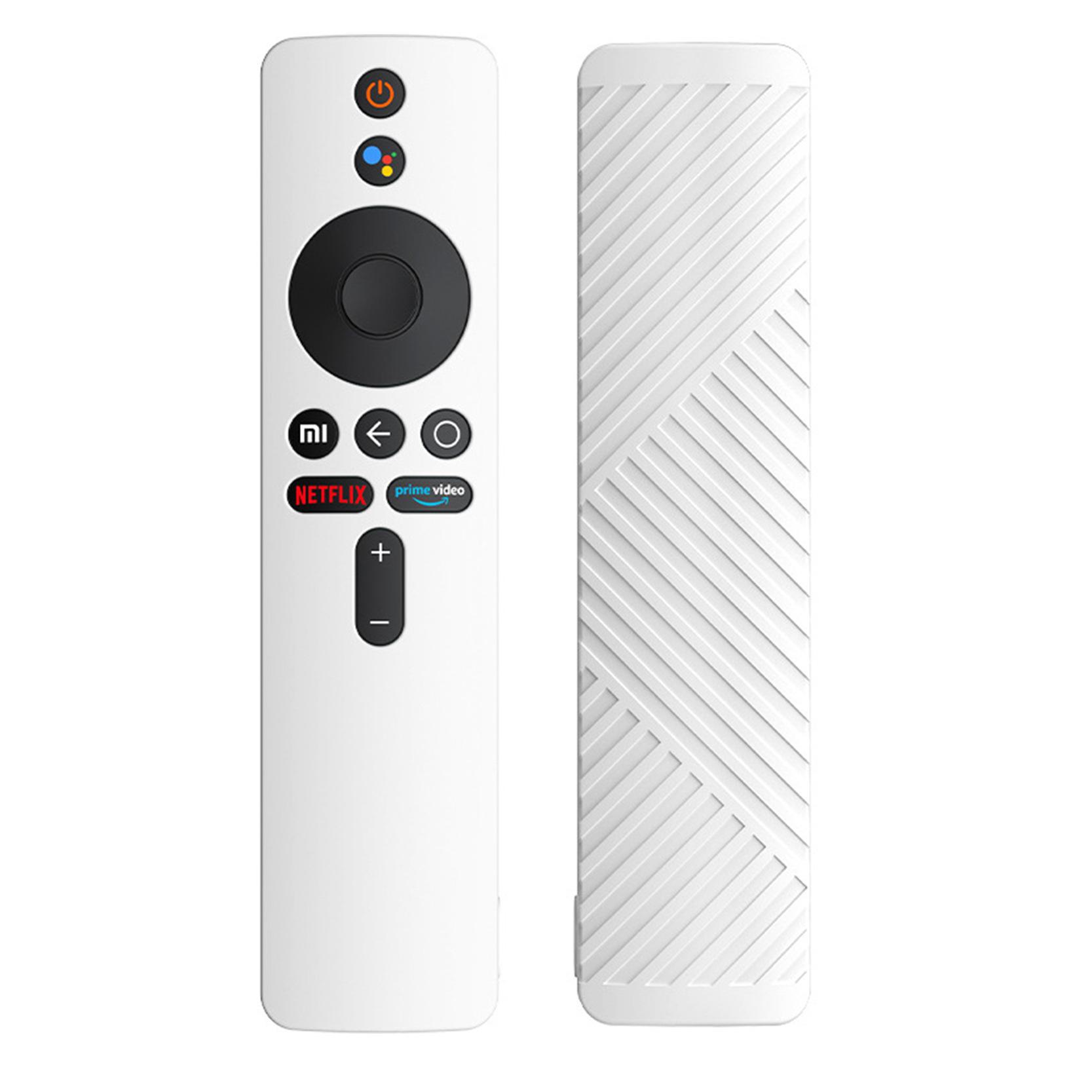 

Силиконовый защитный чехол для Xiaomi 4K TV Stick/MiBox S Remote - пыленепроницаемый и устойчивый к падениям Size: 163mm*40mm белый