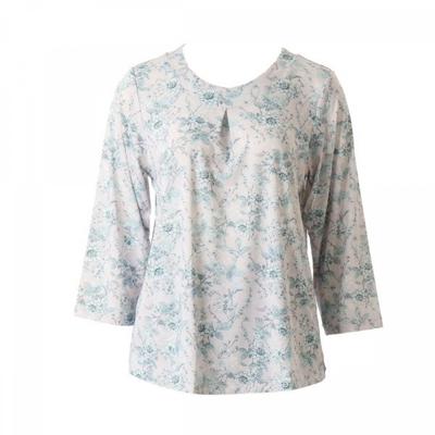 Floral Print Easy Wear Top Vev3952w