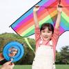 LIOOBO Kite String Spool, Kite Flying Reel, Outdoor, for Kids and Adults, 20cm Diameter, 300m