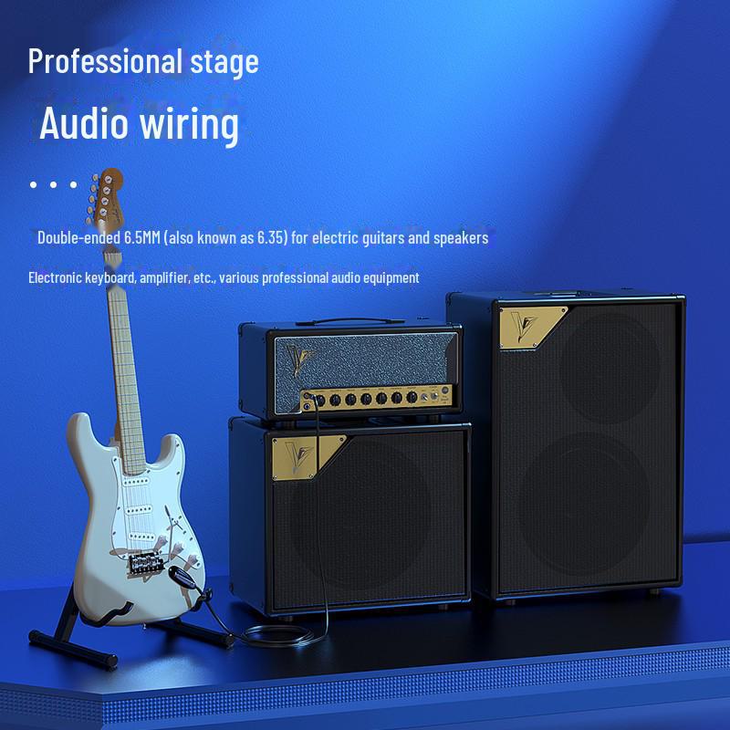 Biaz Y17 6.5mm To 6.35mm Male-to-Male Audio Recording Cable