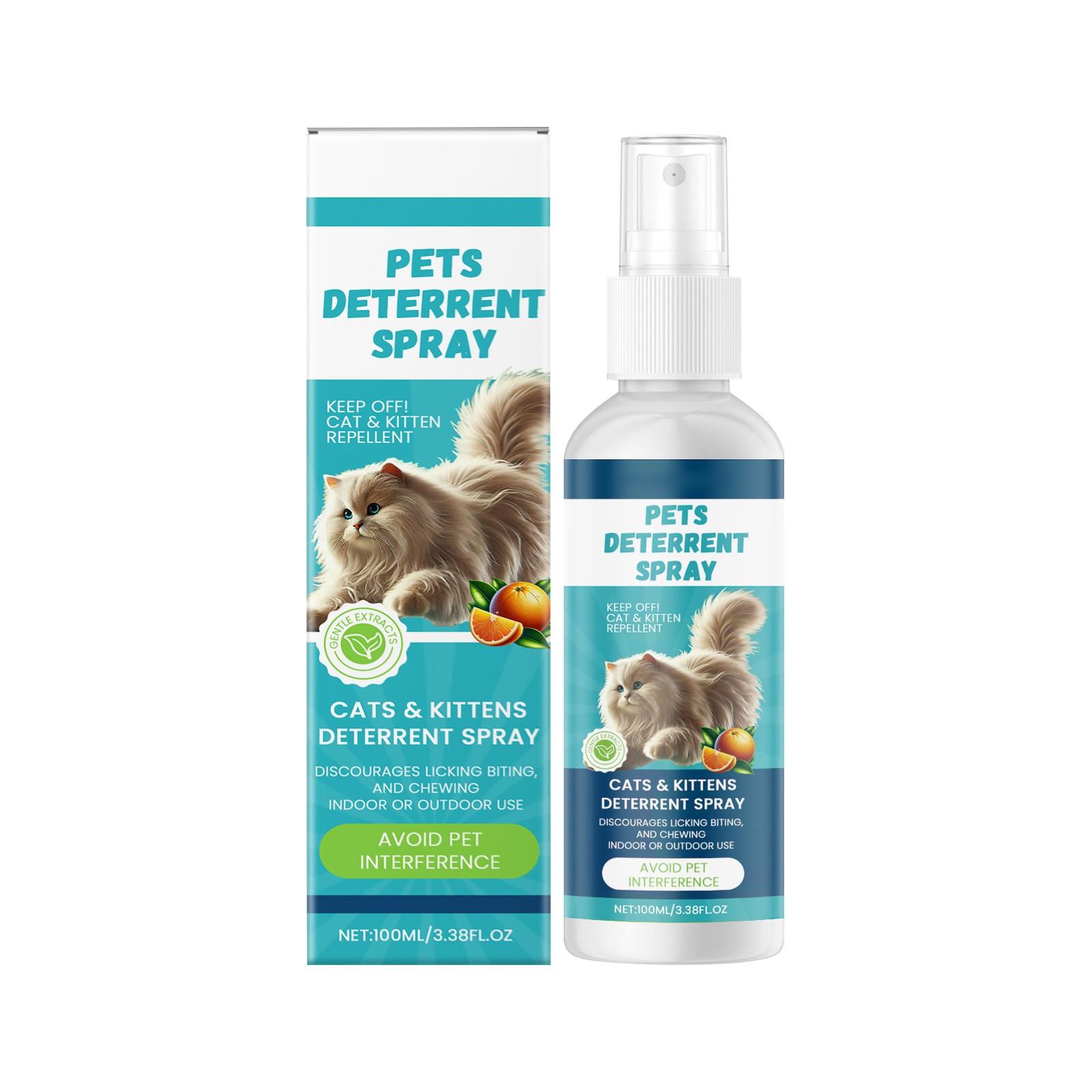 

Спрей для прекращения жевания собак, средство для коррекции поведения домашних животных, средство от жевания и облизывания мебели, обуви, бинтов, средство для дрессировки и улучшения поведения собак, для помещений, 100 мл One Size