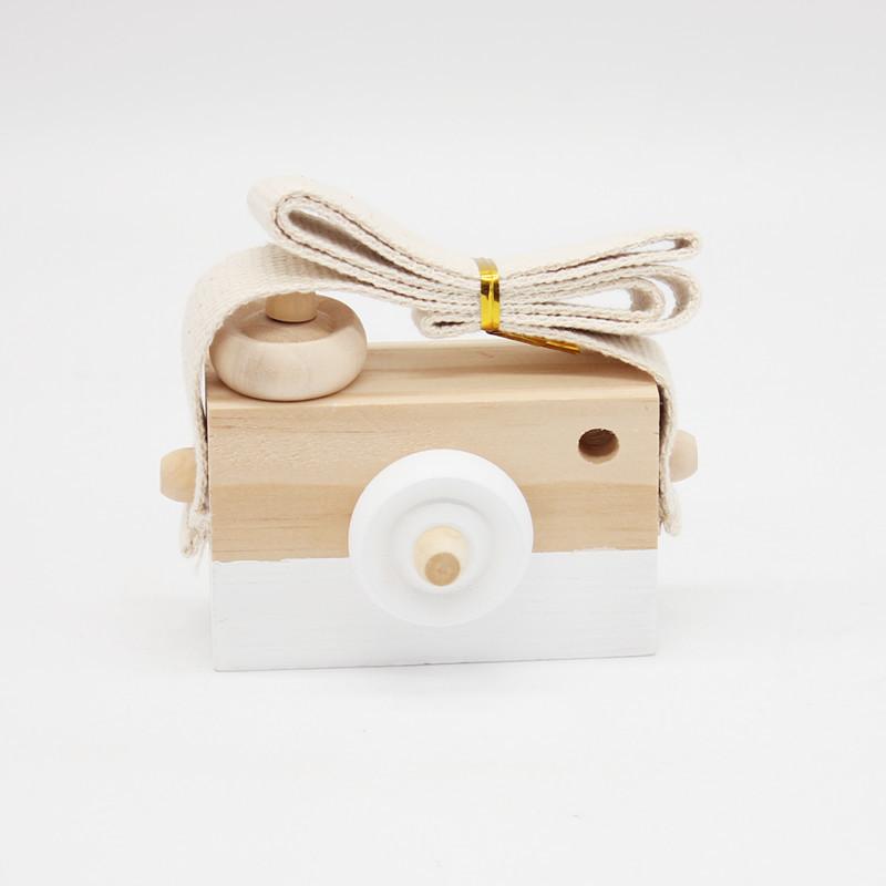 Building Blocks 1 Piece Wooden Baby Toys Fashion Camera Wooden Pendants Montessori Kids Toys Wooden DIY Gifts Nursing Gifts Baby Building Blocks