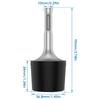 Hammer Head Round Shank Vanadium Steel Wear Resistant Hammer Drill Head  Hammer Accessories for Hammering Metal Sheet Wall Tile
